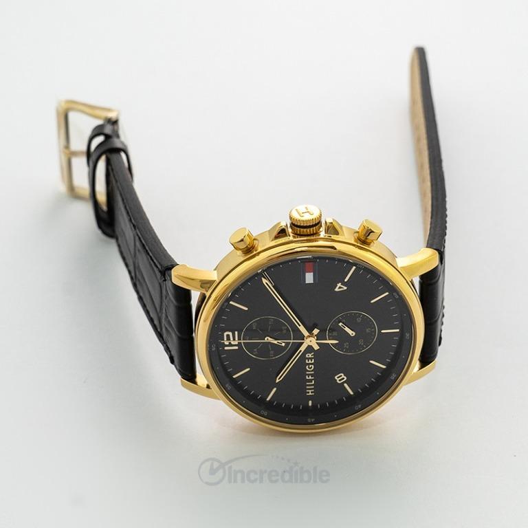 NEW Tommy Hilfiger Quartz Black Dial Stainless Steel Men s Watch 1710417 Luxury Watches on Carousell