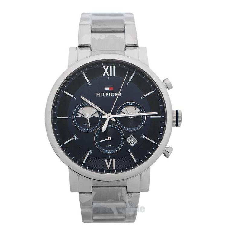 NEW Tommy Hilfiger Quartz Blue Dial Stainless Steel Men s Watch 1710409 Luxury Watches on Carousell