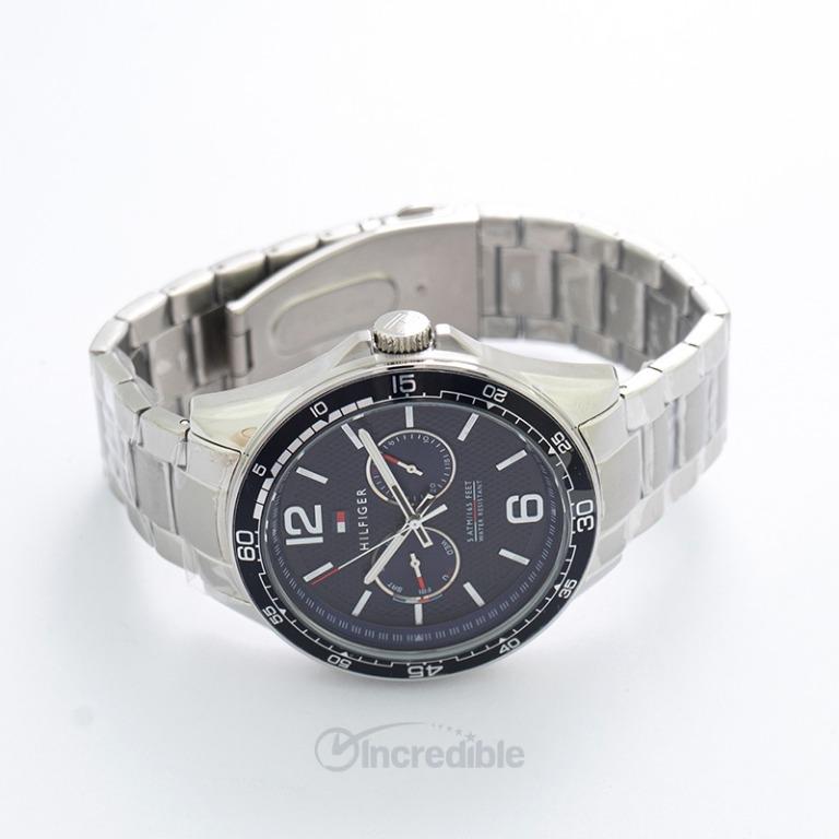 NEW Tommy Hilfiger Quartz Blue Dial Stainless Steel Men s Watch 1791366 Luxury Watches on Carousell