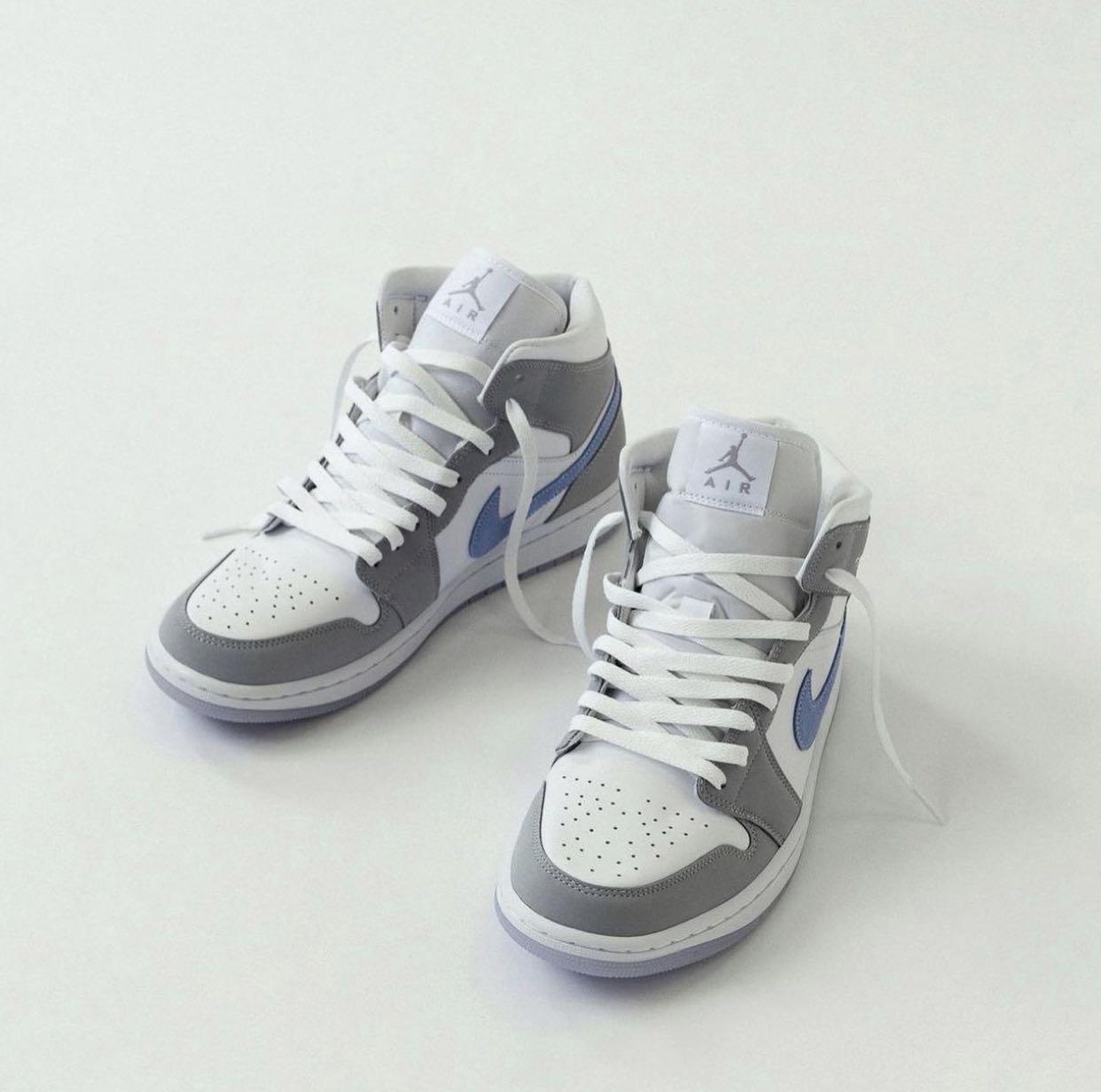 Air jordan 1 mid wolf grey outlet