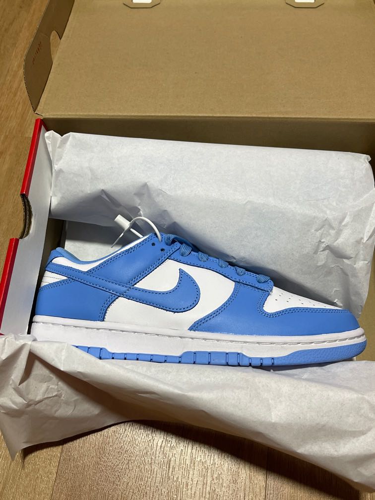 Nike Dunk Low University Blue, Men's Fashion, Footwear, Sneakers on  Carousell