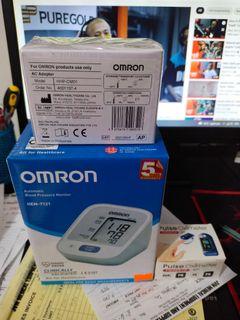 omron digital bp with adapter