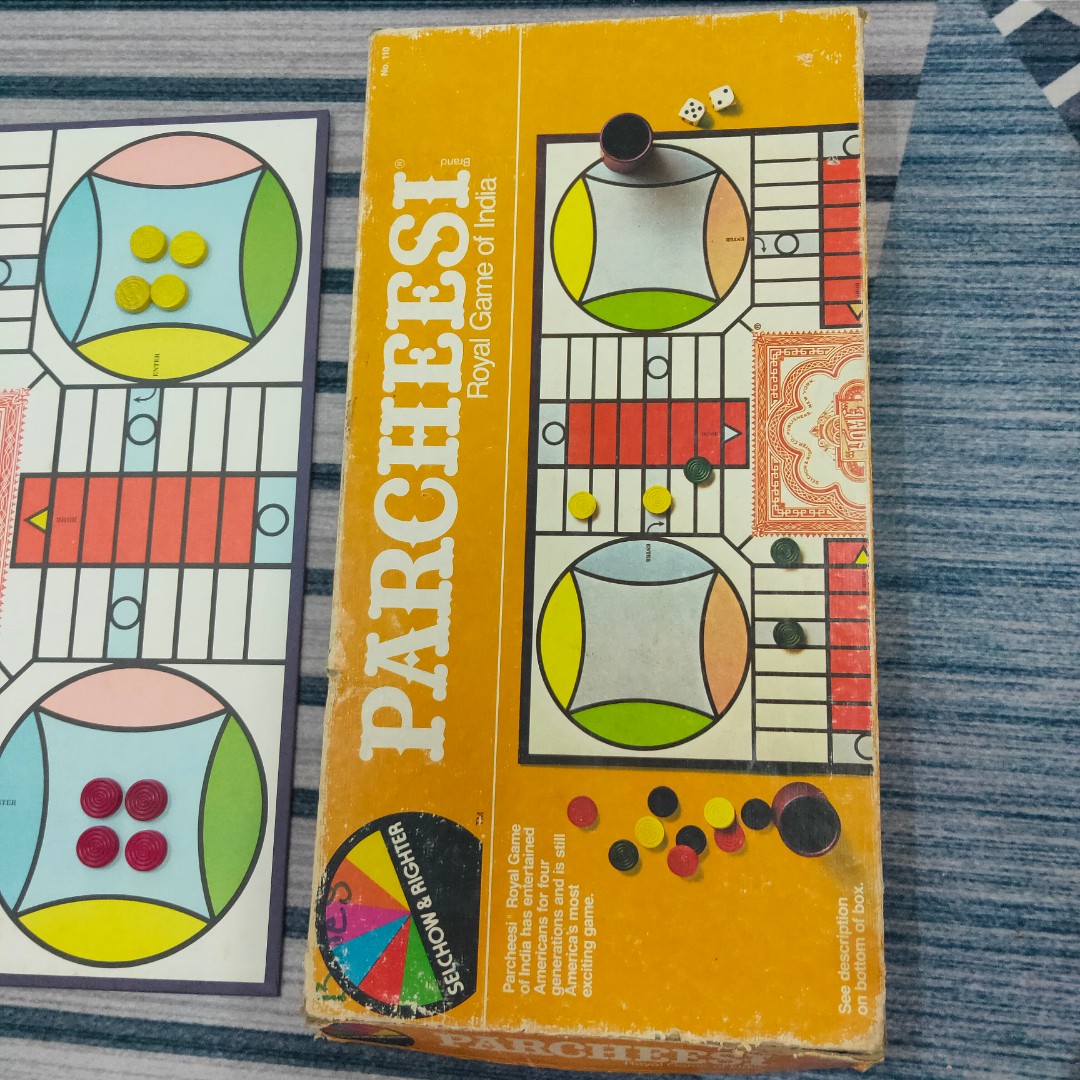 Parcheesi Board Game 1982 Edition