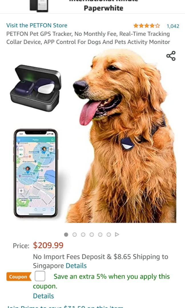 Petfon pet gps tracker 2025