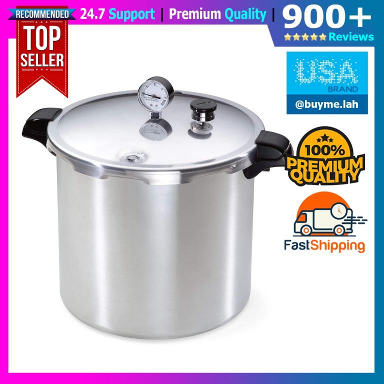 Presto 23 qt induction pressure canner best sale and cooker