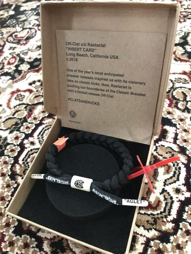 Off clat bracelet black top