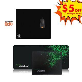 Razer Mousepad / Steelseries QCK+ Large Mousepad (Small/Extended/Large)