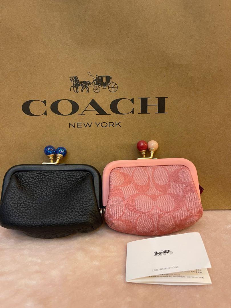 Ready stock original Coach mini coin bag 1708 1709 2132
