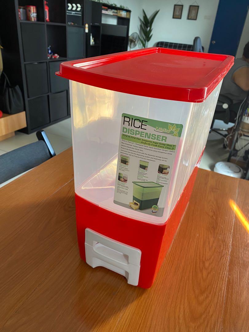 Rice Dispenser, Japanese Style Hygienic Rice Dispenser Food Storage