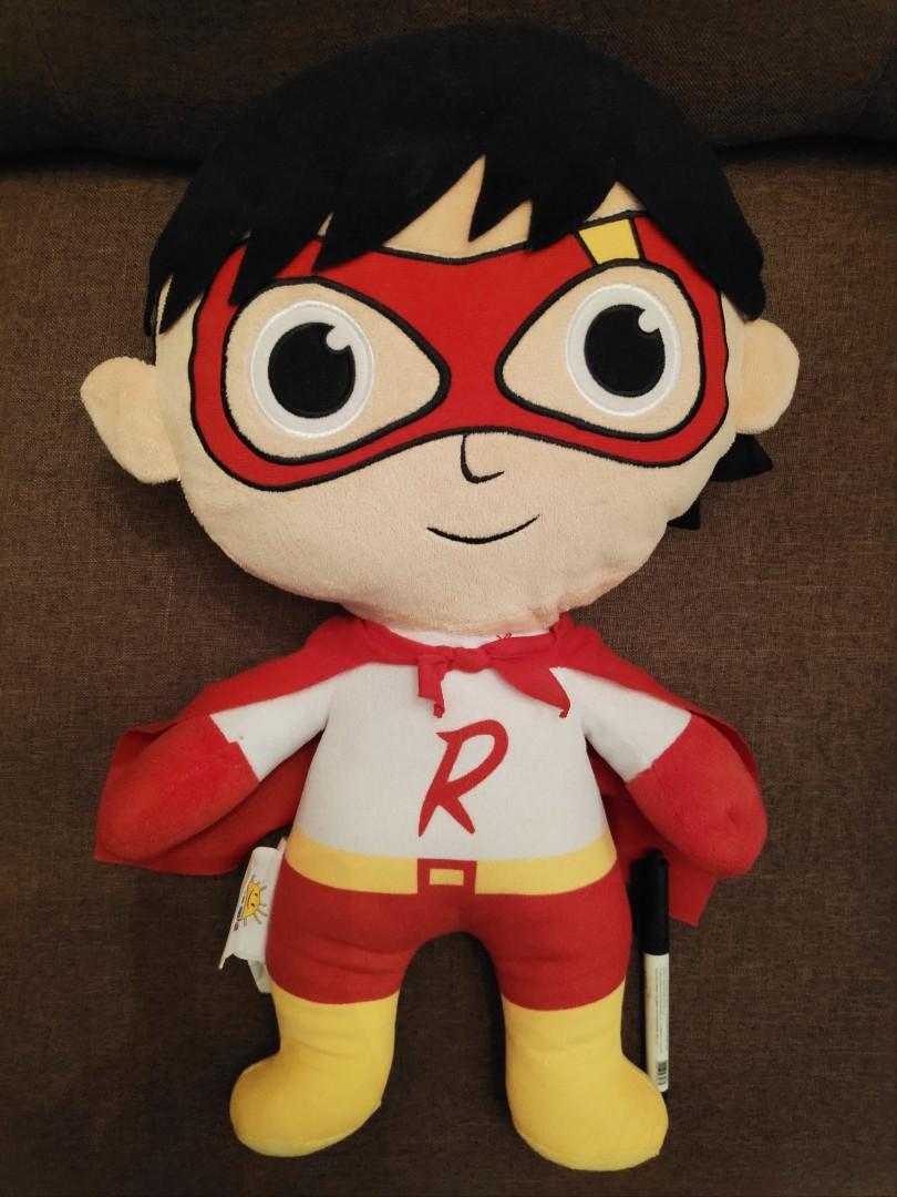 Ryan s World Kids 18 Pillow Buddy Red Titan Super Hero Plush Stuffed Toy