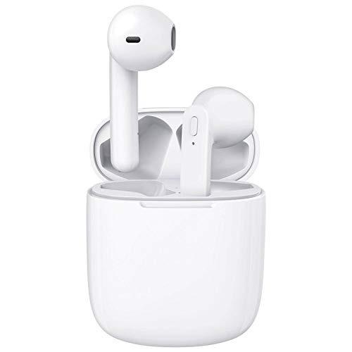 SALE Falwedi Bluetooth 5.0 True Wireless Earbuds with Charging Case for iPhone Android 30H Cyclic Playtime Waterproof Stereo Headphones with mic