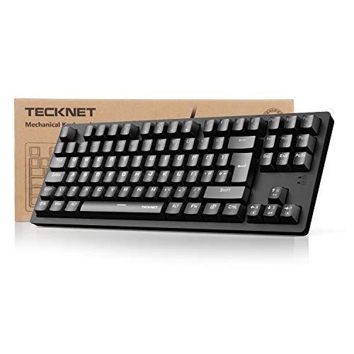 >>SALE TECKNET Mechanical Gaming Keyboard 88 Keys Full Anti-ghosting