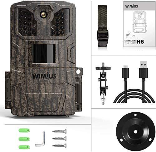 SALE WiMiUS H6 Wildlife Camera 16MP 1080P HD Trail Camera Night