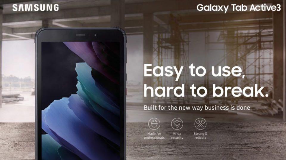 Samsung Galaxy Tab Active 3 LTE with S-pen, Mobile Phones \u0026 Gadgets, Tablets,  Android on Carousell