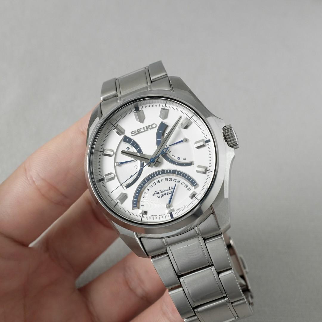 Seiko Double Retrograde Discontinued SARD001 from 2009, Luxury, Watches on  Carousell