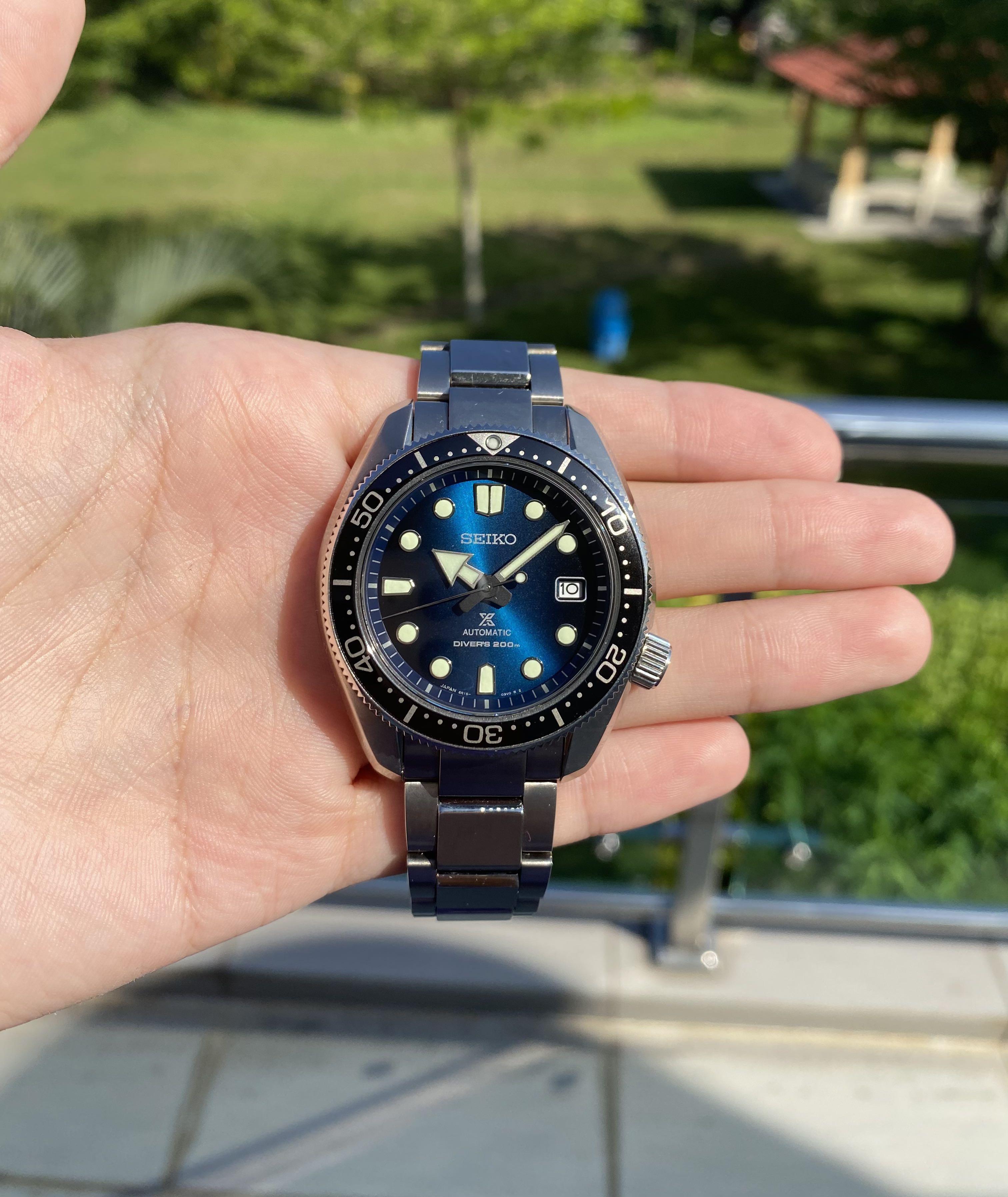 Seiko Prospex Baby Marine “Great Blue Hole” SPB083J1, Men's Fashion,  Watches & Accessories, Watches on Carousell