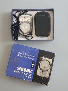 Vintage Light Meter Sekonic Micro Leader L-98