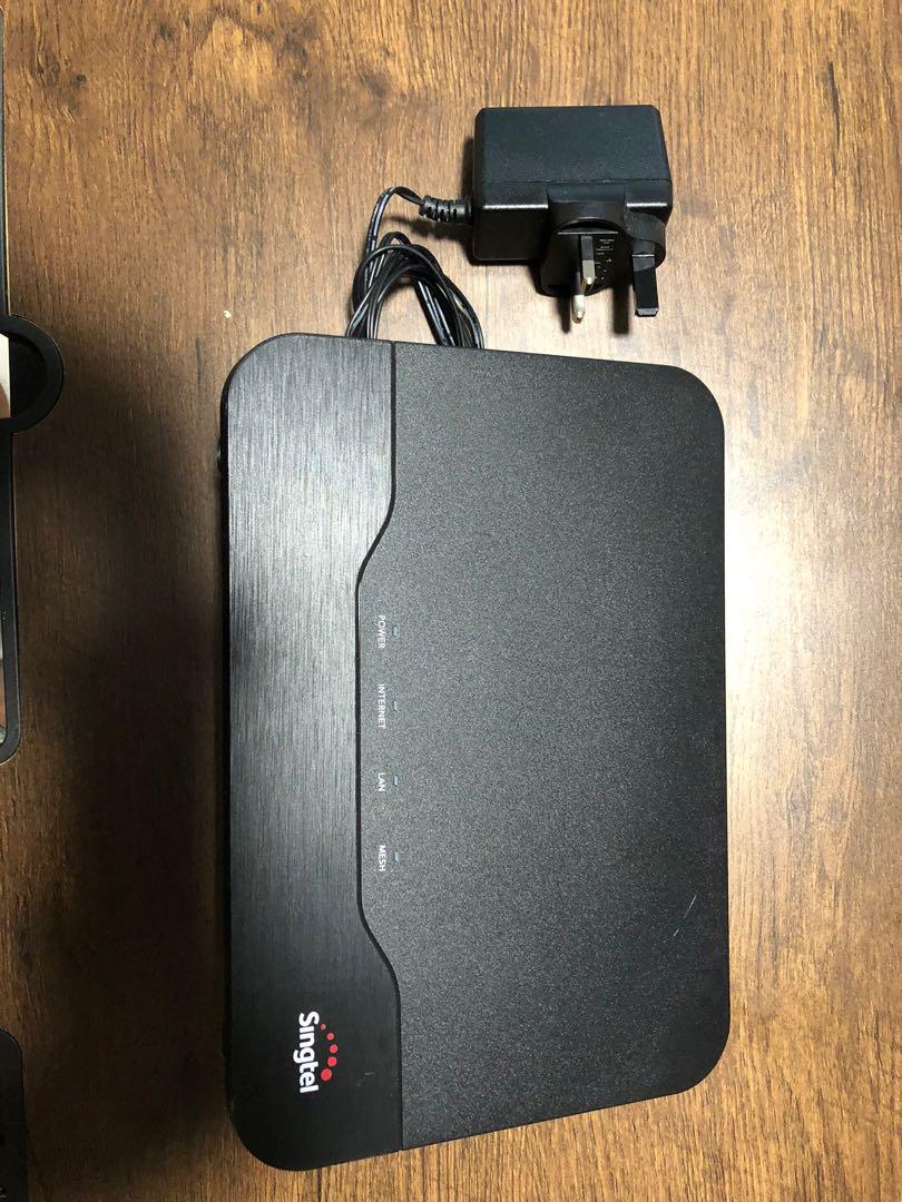Singtel new router clearance