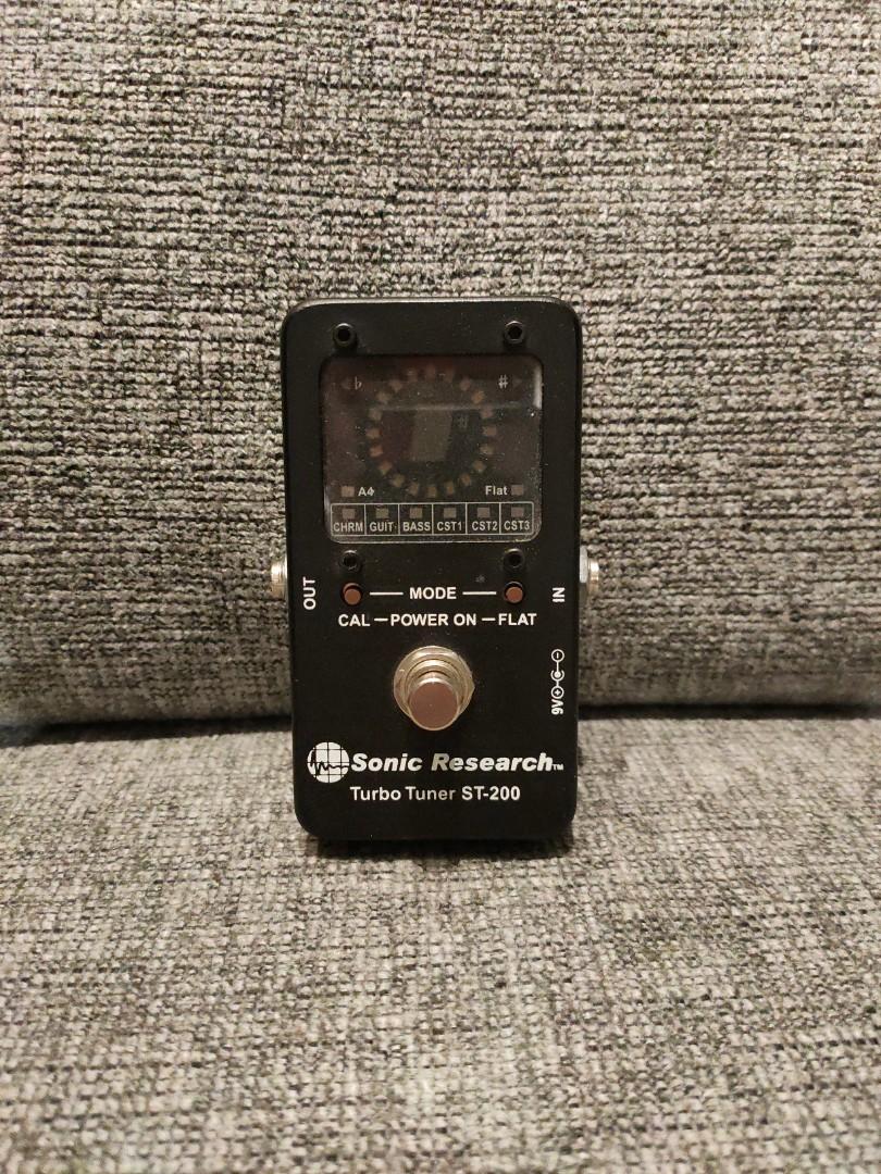 ギター Sonic Research Turbo Tuner ST-200 Sonic Research Turbo Tuner ST-200 Sonic Research Turbo Tuner