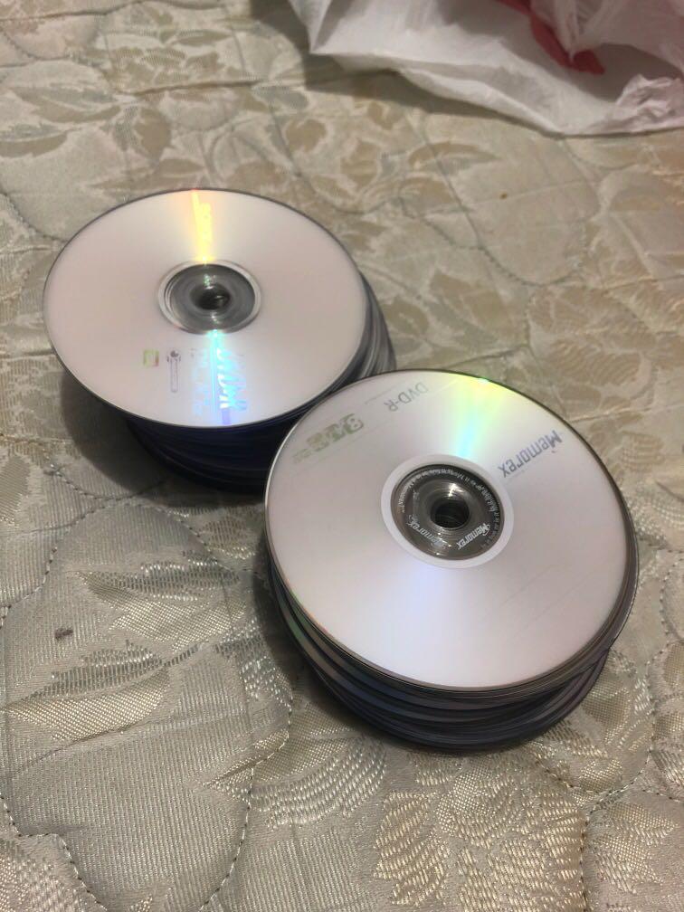 Sony & Memorex Blank DVDs (80+), Hobbies & Toys, Music & Media, CDs