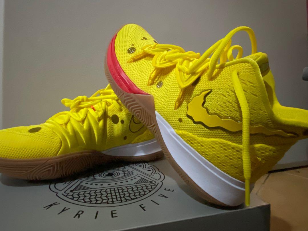 mens spongebob kyrie 5