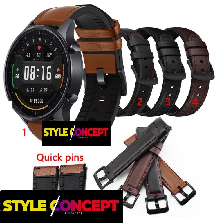 Garmin vivoactive leather clearance band