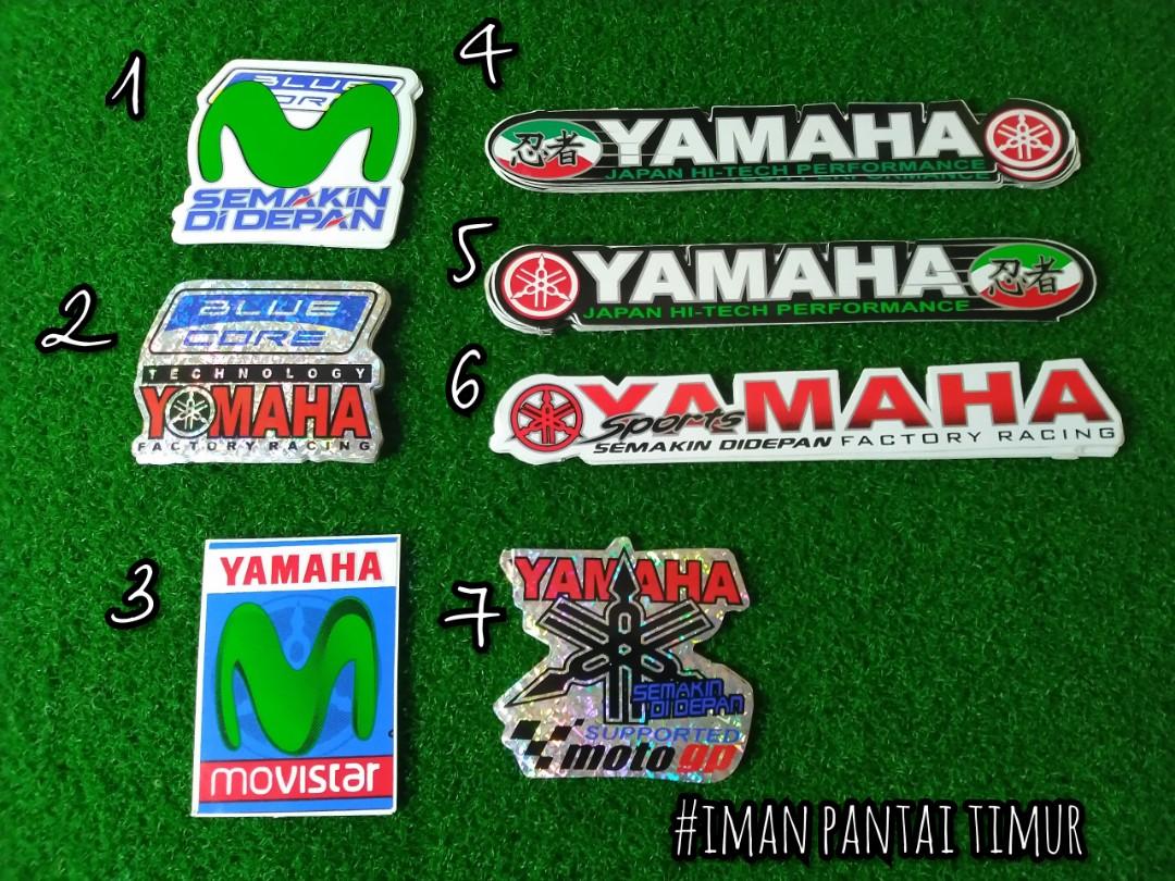 STICKER YAMAHA, Auto Accessories on Carousell