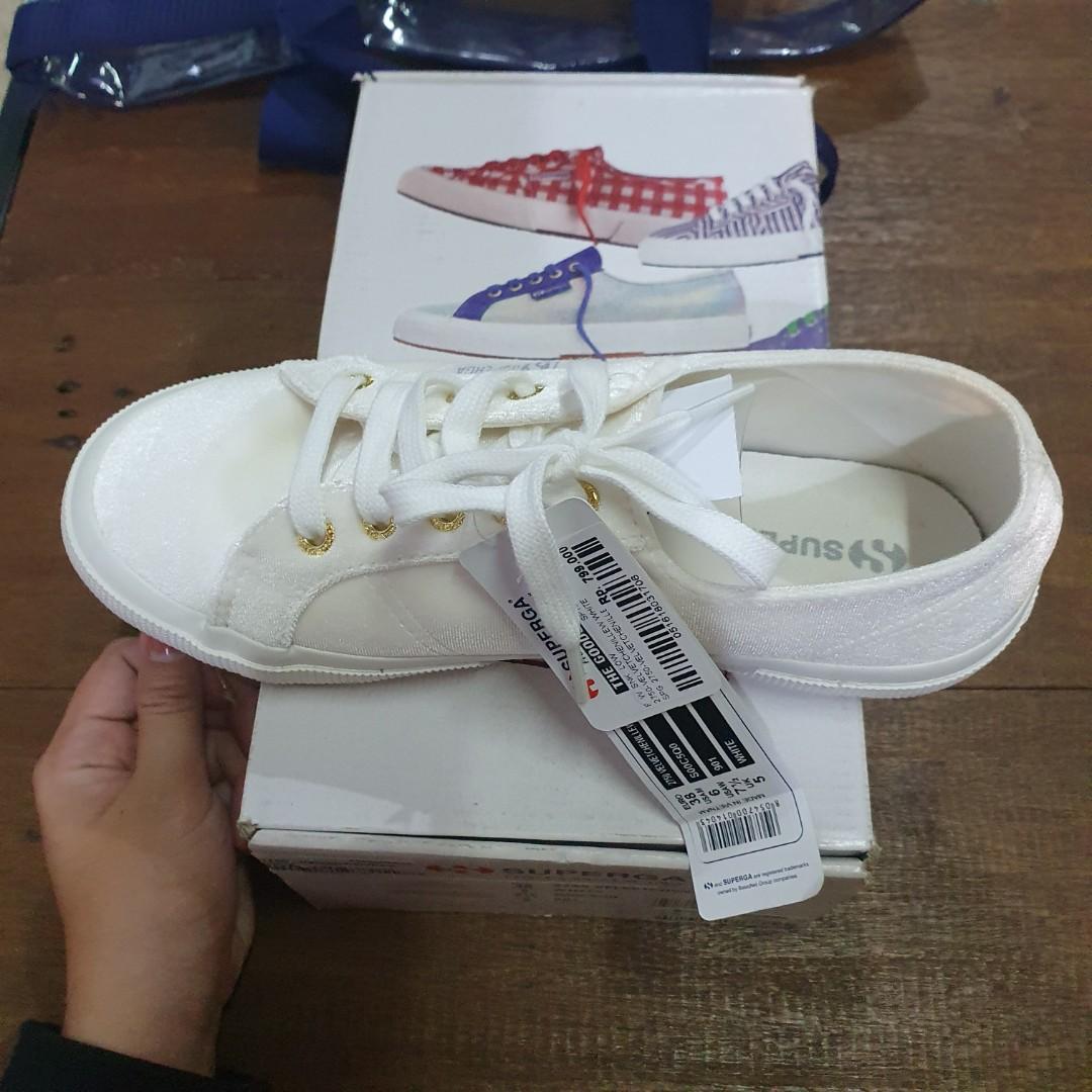 Superga 2750 Velvetchenillew - White 