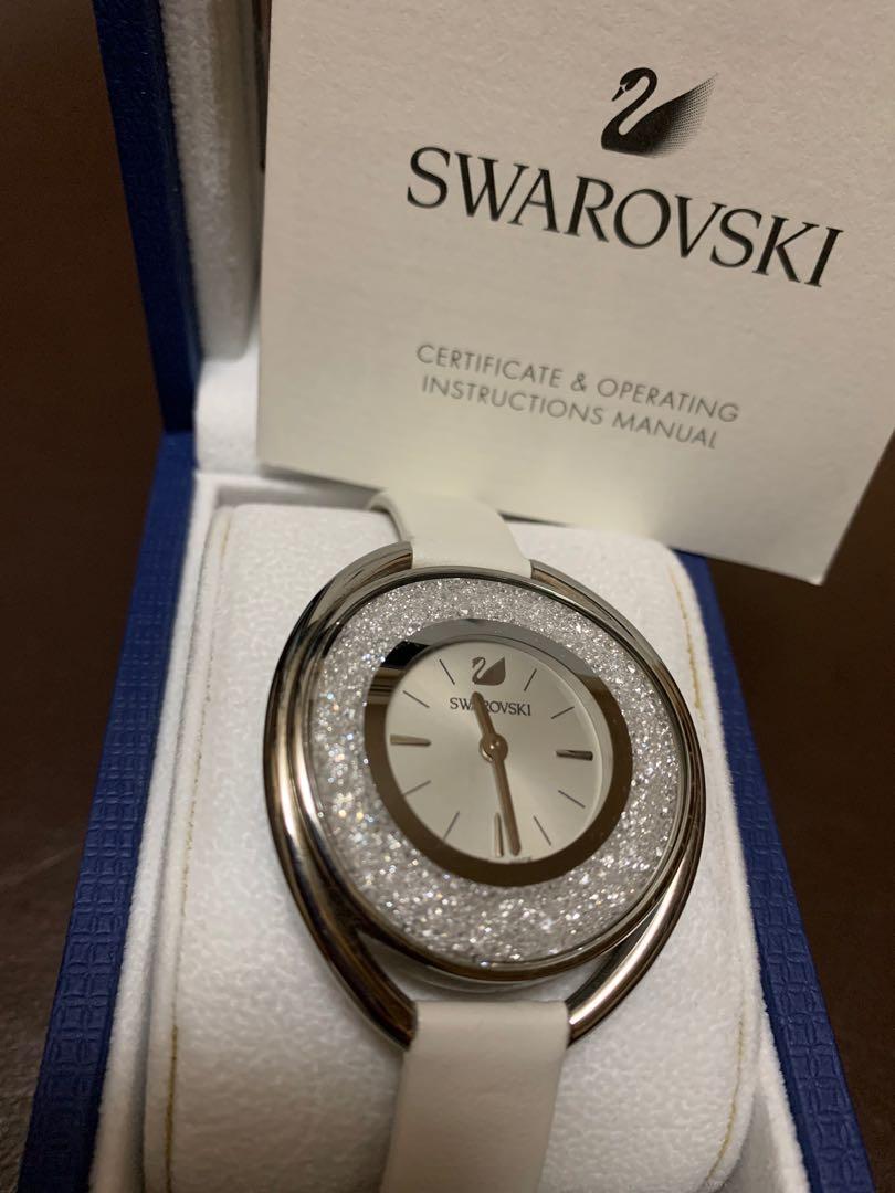 Crystalline outlet oval watch
