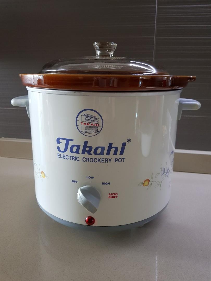 Takahi Electric Crockery Pot, TV & Home Appliances, Kitchen Appliances