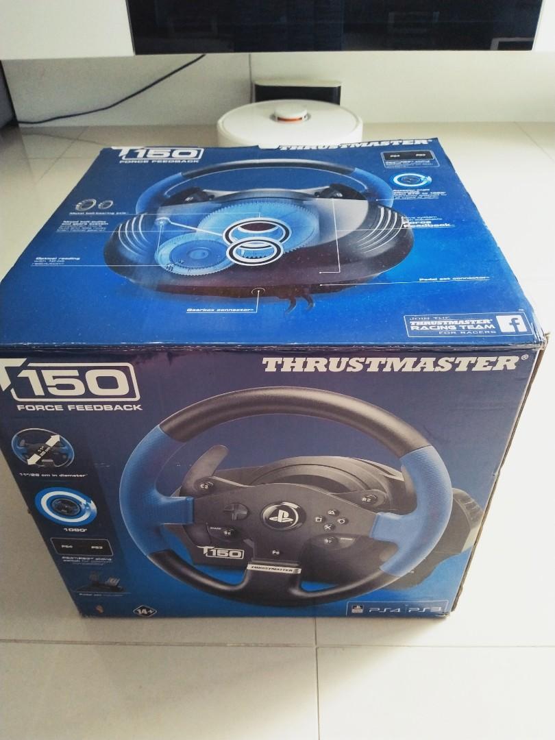 Thrustmaster T150 Force Feedback, Video Gaming, Gaming Accessories,  Controllers on Carousell