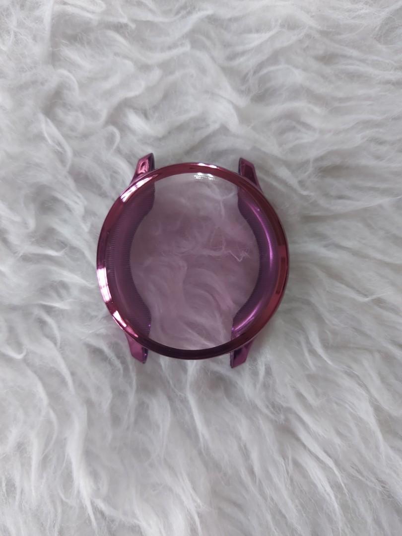TPU Screen Protector Case Cover for Samsung Galaxy Watch Active 2 40MM Bundle (Category: Other Accessories) located in San Fernando. Submitted by bby0818 (Listing ID 1106638780, Image 2). Description: Purchased Online Excellent used condition Colors: Pink (1), Gold (2), Rose Gold (3), Silver (4), Gray (5) & Green (6) Disclaimer: Actual color may slightly vary due to lighting).