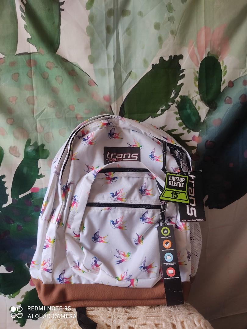 Trans pink backpack sale