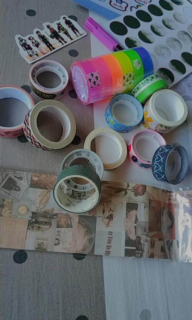 USED AND UNUSED STICKERS/ JOURNAL NEEDS, Hobbies & Toys, Books