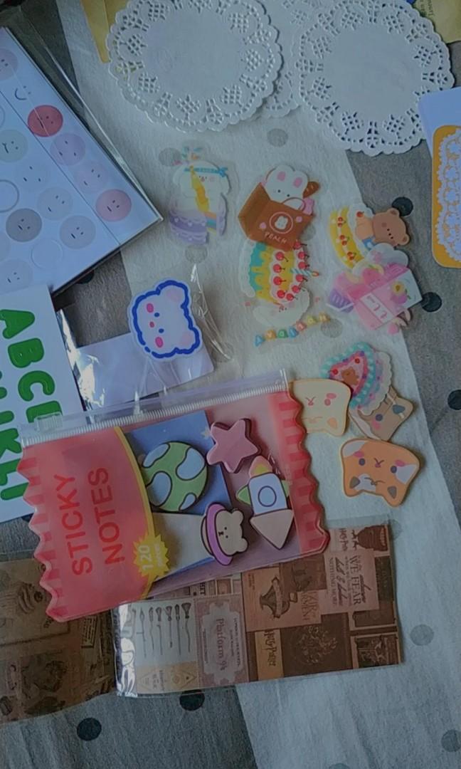 USED AND UNUSED STICKERS/ JOURNAL NEEDS, Hobbies & Toys, Books