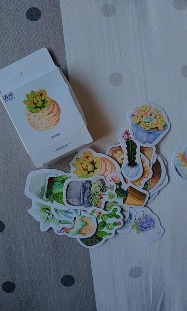 USED AND UNUSED STICKERS/ JOURNAL NEEDS, Hobbies & Toys, Books