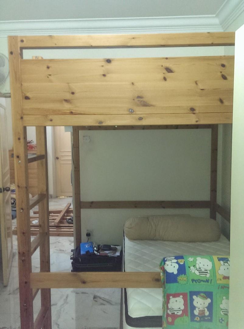 Ikea tovik outlet loft bed