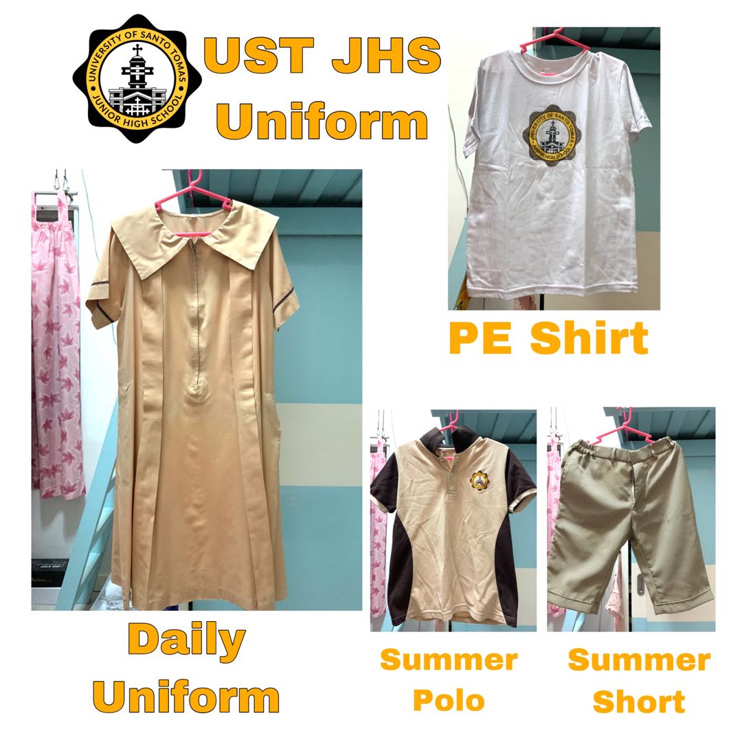 UST Junior High School Uniforms USTJHS, Women's Fashion, Tops, Others