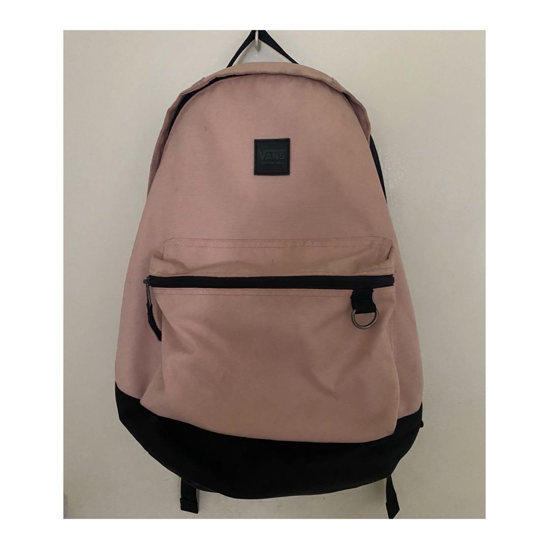 Vans Backpack (Category: Backpacks) located in Las Pinas. Submitted by zen.finds (Listing ID 1106663517, Image 1). Description: Limited edition Vans evening sand With laptop compartment (Can fit up to 15” laptop) Ergonomic shoulder straps Barely used Just stored With minimal signs of usage Just needs cleaning Bought for 3598 (Swipe for the receipt) .