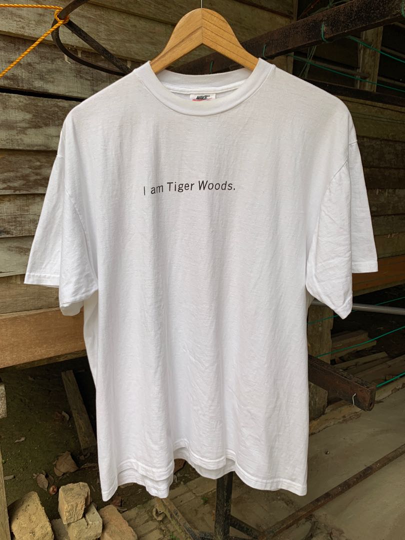 I am hot sale tiger woods shirt