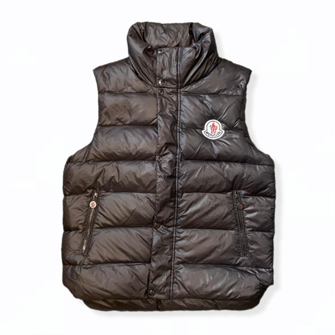 Moncler mens puffer vest clearance
