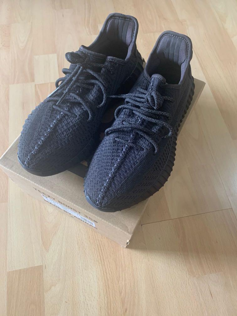 Yeezy Boost 350 v2 Static Black, Men's Fashion, Footwear, Sneakers