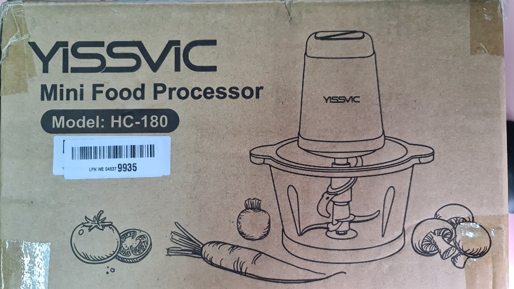 Yissvic Mini Food Processor, TV & Home Appliances, Kitchen Appliances