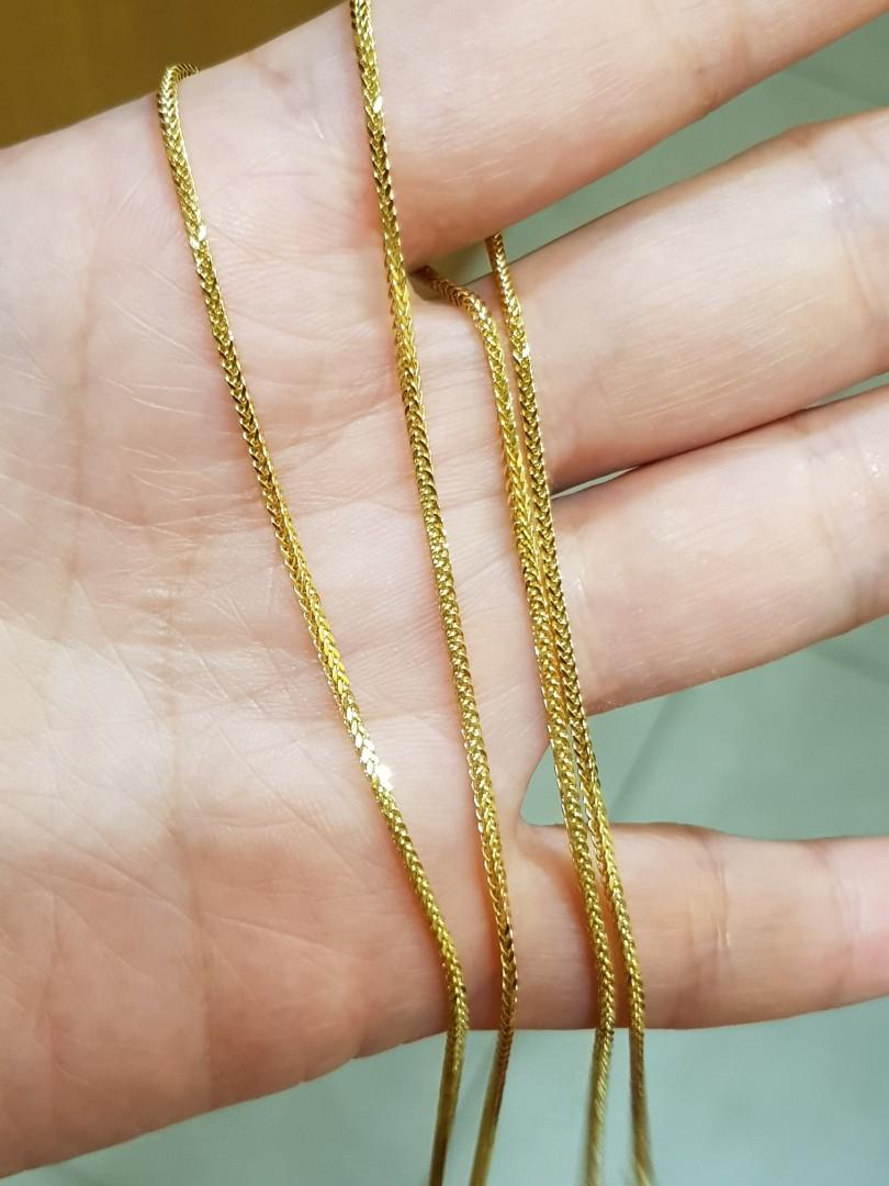 Foxtail 2024 chain necklace