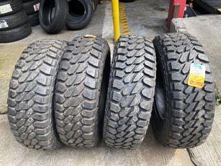 4pcs 285-70-r17 Pirelli Scorpion MTR Mud tire sold as 4pcs for 45K