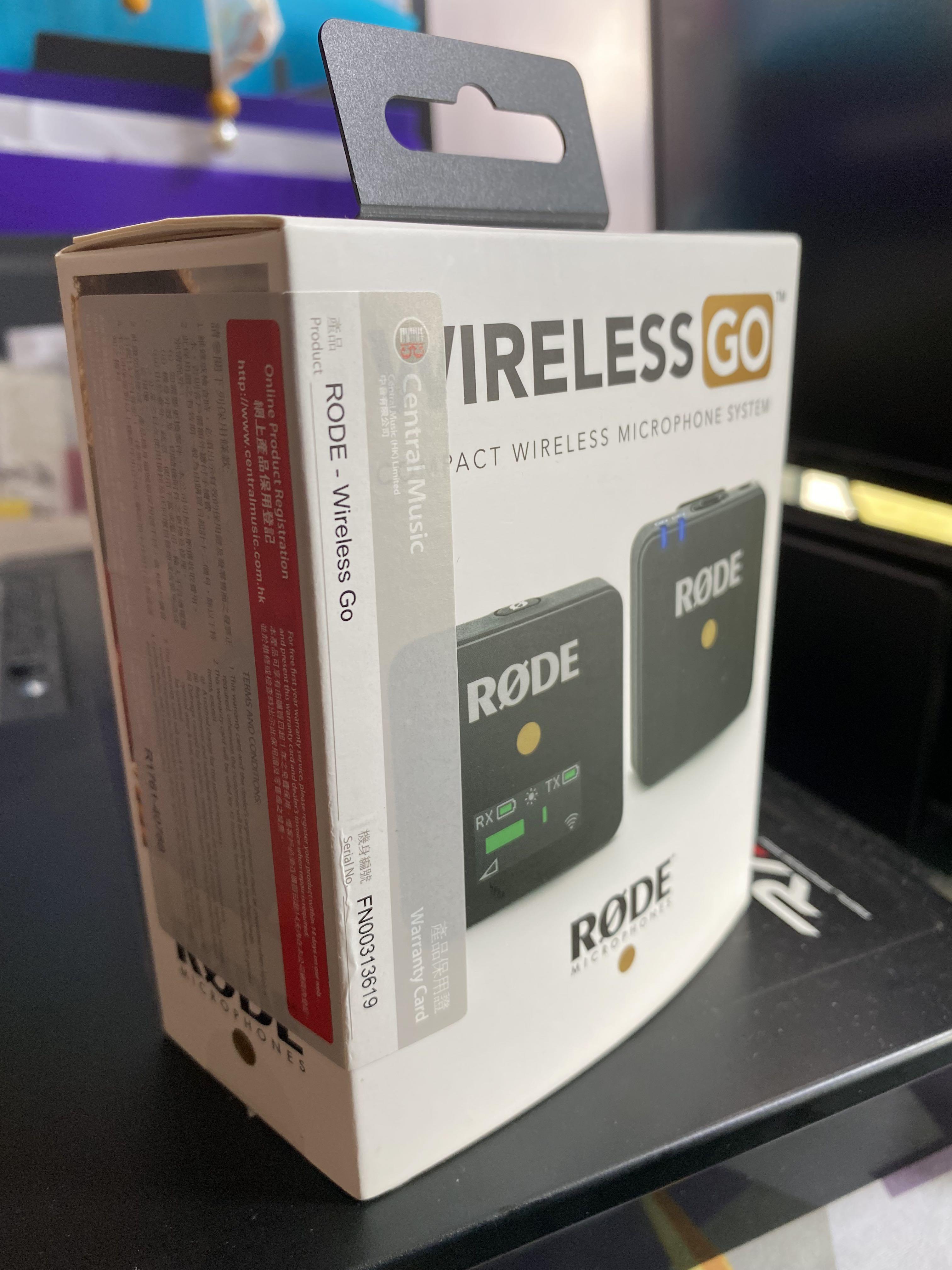 行貨有單未開封)Rode wireless go, 音響器材, 耳機- Carousell