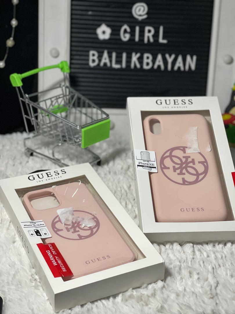🥰 Authentic GUESS iPhone 12 Pro case (Category: Cases & Sleeves) located in Marikina City. Submitted by girlbalikbayan (Listing ID 1106961401, Image 2). Description: Apple iPhones are expensive💰💰So don’t make the mistake of just buying a cheap ordinary phone case that won’t protect your investment. GUESS for Apple iPhone iPhone 12 Pro📱 Shock Absorption & Drop Protection Case This pretty slim profile and form fitting case is designed for ease 
