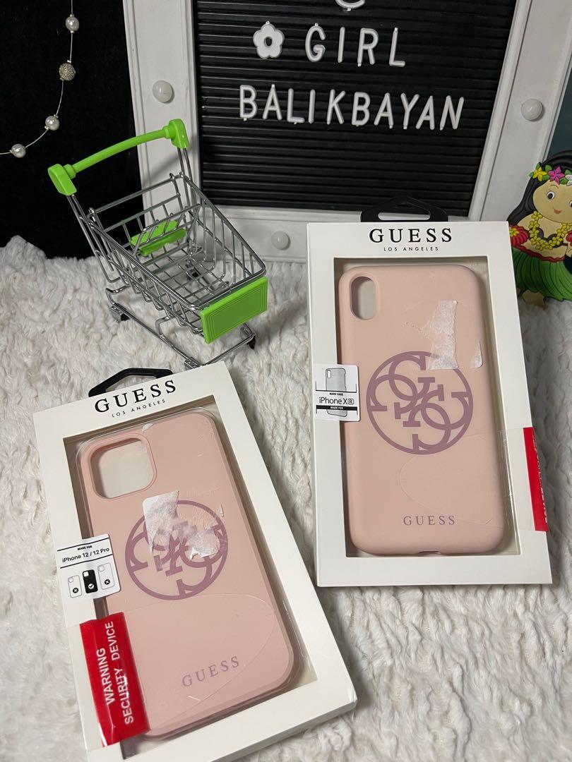 🥰 Authentic GUESS iPhone 12 Pro case (Category: Cases & Sleeves) located in Marikina City. Submitted by girlbalikbayan (Listing ID 1106961401, Image 1). Description: Apple iPhones are expensive💰💰So don’t make the mistake of just buying a cheap ordinary phone case that won’t protect your investment. GUESS for Apple iPhone iPhone 12 Pro📱 Shock Absorption & Drop Protection Case This pretty slim profile and form fitting case is designed for ease 