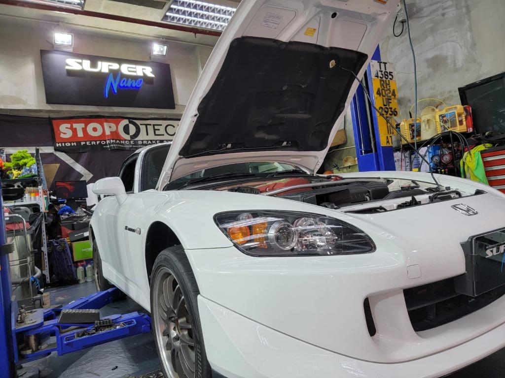 【火炭/葵涌/粉嶺】本田 Honda S2000 清洗引擎，更換引擎修復偈油，引擎修復劑 Engine Clean, Motor Oil ...
