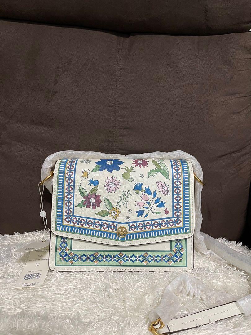 Tory burch ivory meadow folly top